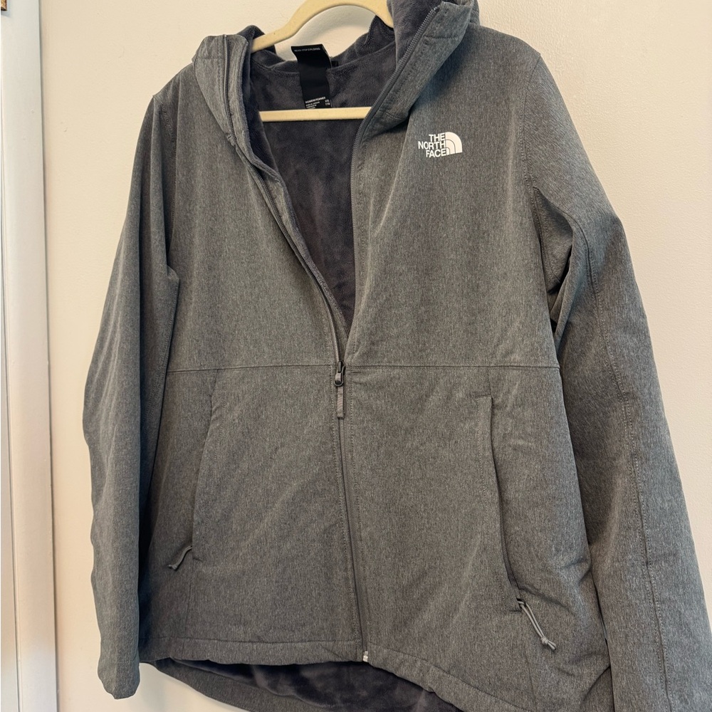 The North Face Charcoal Fleece Jacket